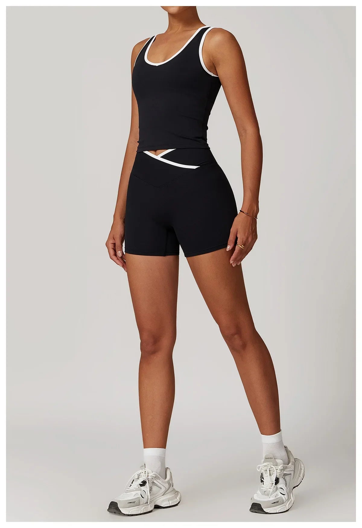 Yoga Set 2 Pieces Workout Outfits Fitness - Empire P.E