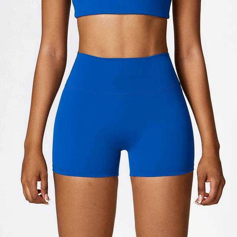 Women's sports Yoga shorts High waist hip lift fitness running cycling quick dry Breathable Yoga women's 3 points yoga shorts - Empire P.E