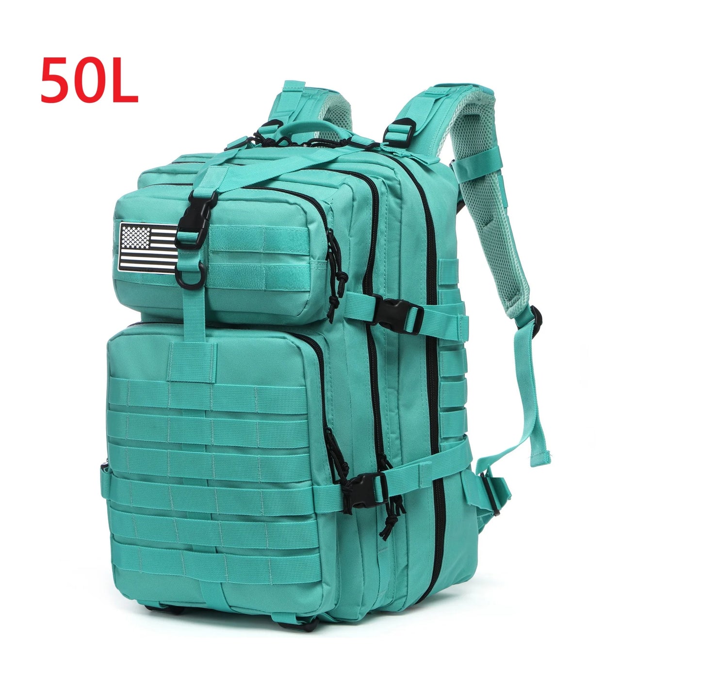 25L/50L 1000D Nylon Waterproof Trekking Fishing Hunting Backpack