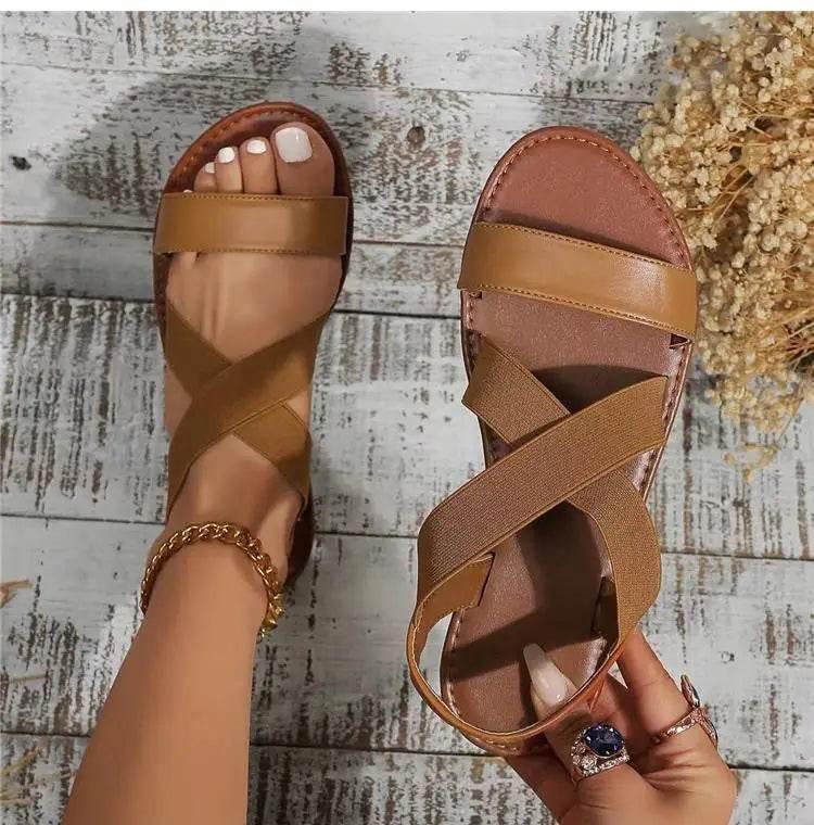 Summer Women Shoes Sandals Party Sandals Woman Beach Walking Shoes Retro Women's Sandals Plus Size Footwear Female Women Sandal - Empire P.E