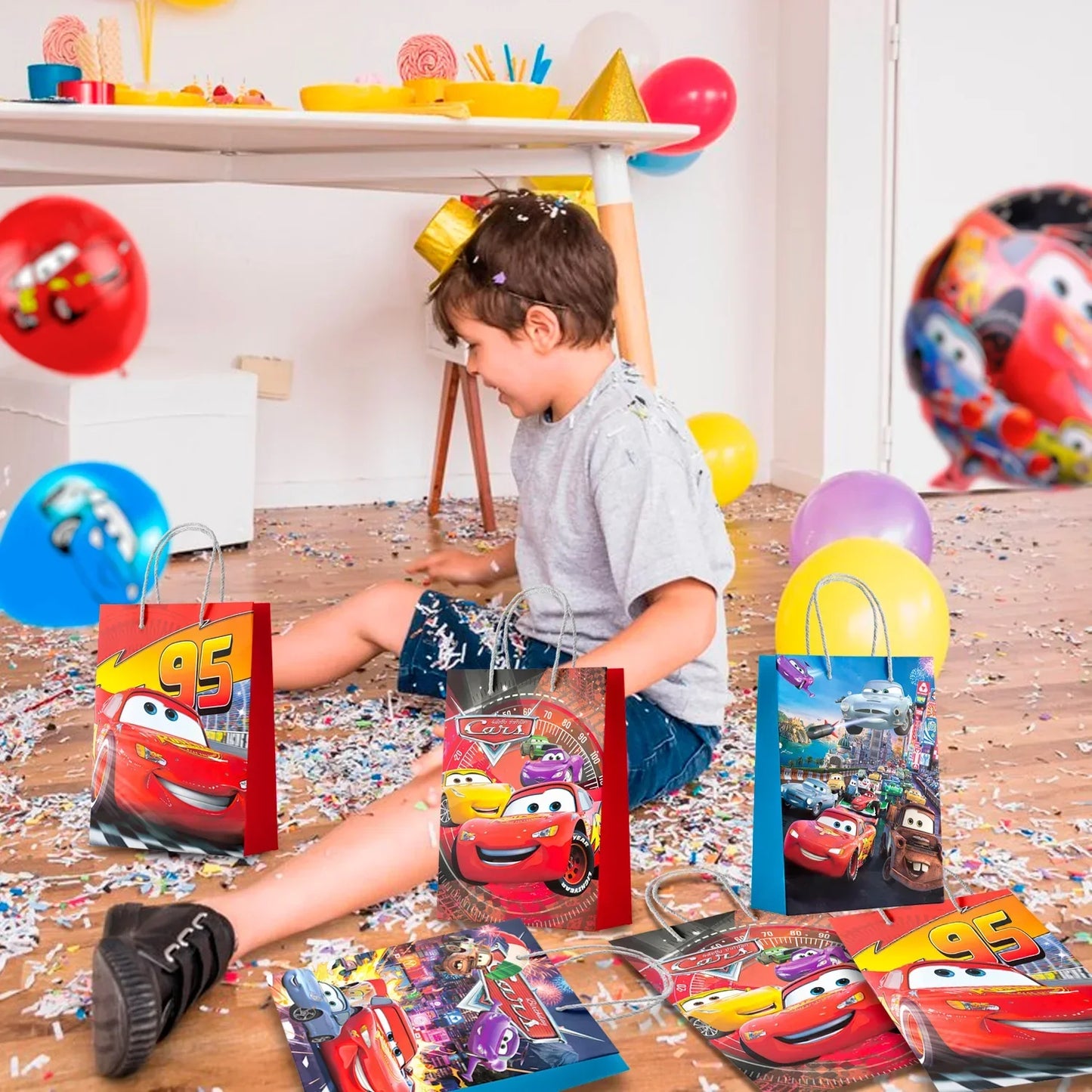 Cars Gift Bags,16pcs Cars Party Favor Bags - Empire P.E