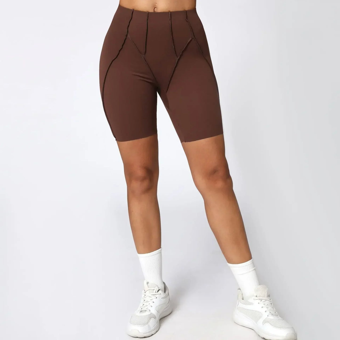 Seamless Yoga Shorts Sports Fitness High-waisted Tight-fitting - Empire P.E