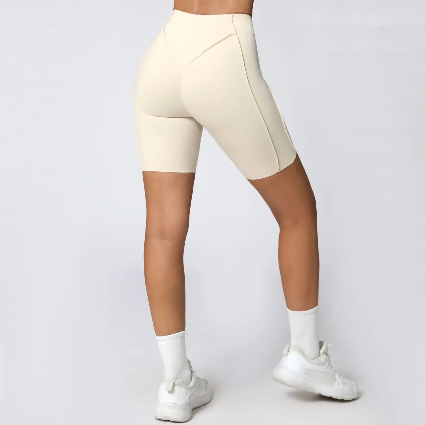 Seamless Yoga Shorts Sports Fitness High-waisted Tight-fitting - Empire P.E