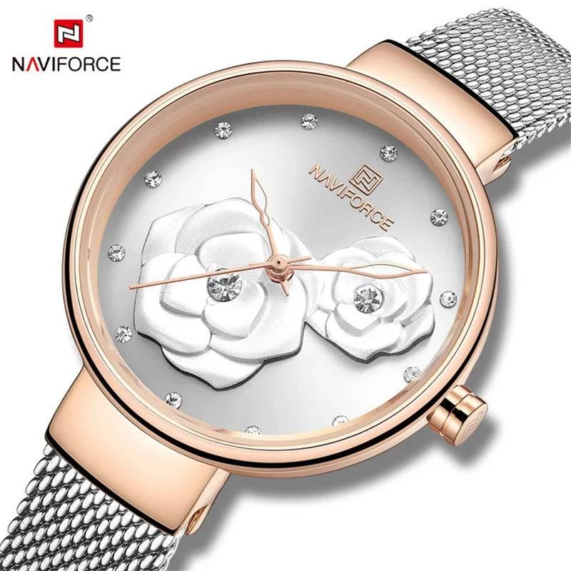 Women Watch Top Luxury Brand Steel Mesh Waterproof - Empire P.E