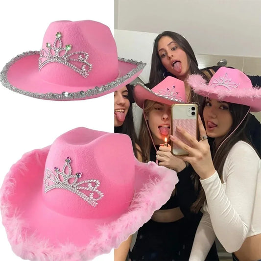 Pink Cowboy Hats for Women - Empire P.E