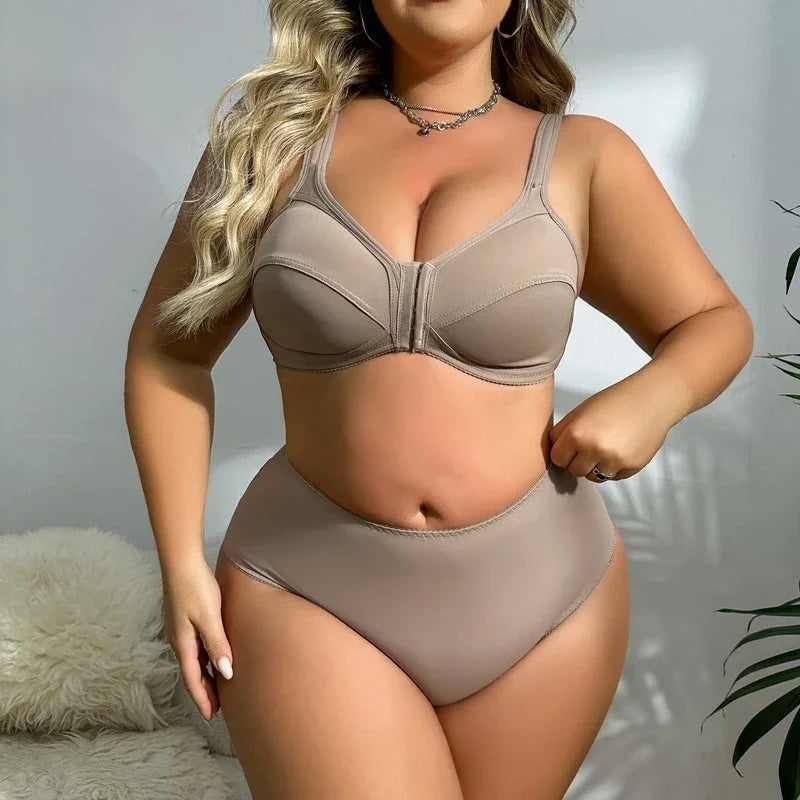 Women Wireless Bra Set Plus Size - Empire P.E