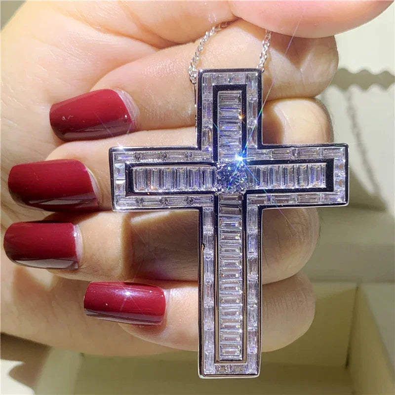 Long Cross Pendant