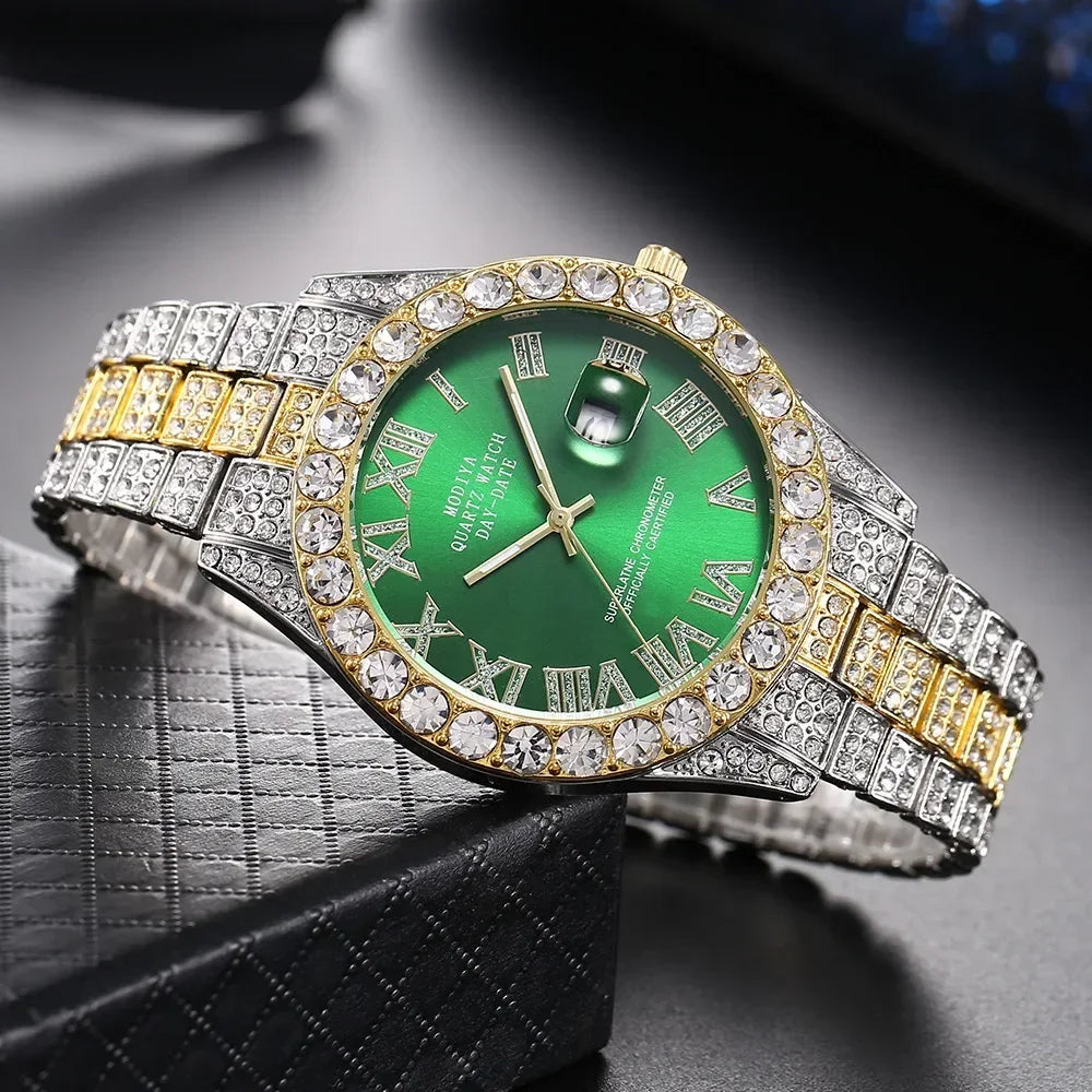 Hot Sale Diamond Bling Watch Men - Empire P.E