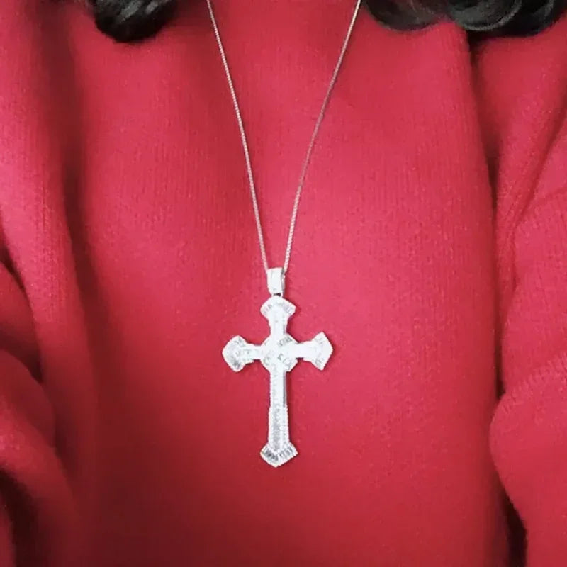Long Cross Pendant