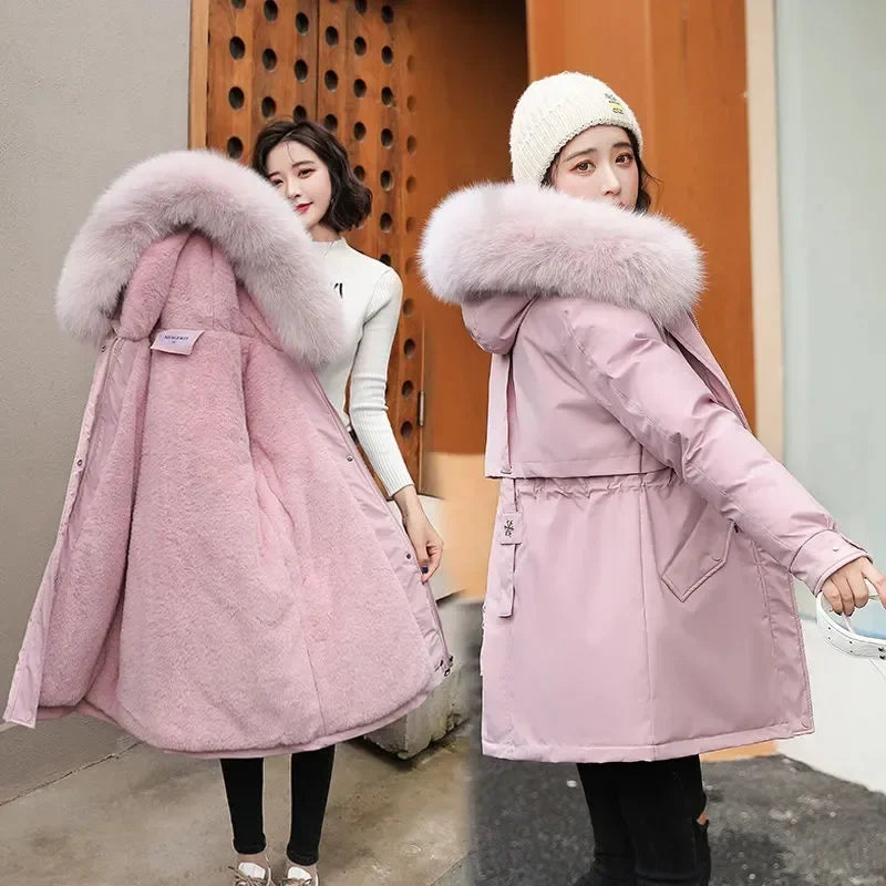 Women's Wool Liner Hooded Parkas - Empire P.E