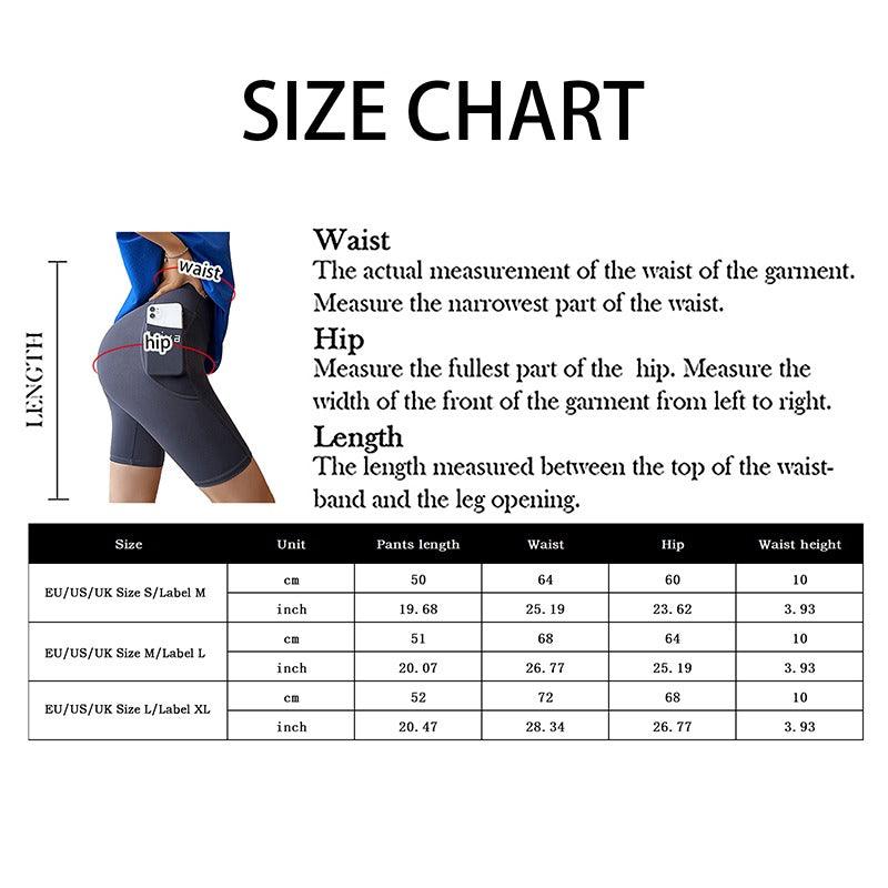 Women Yoga Sports Shorts High Waist Fitness Shorts Casual Streetwear Short Trousers Female Tight Shorts For Ladies Workout Pants - Empire P.E