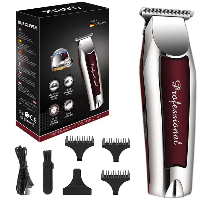 Rechargeable cordless hair trimmer for men - Empire P.E