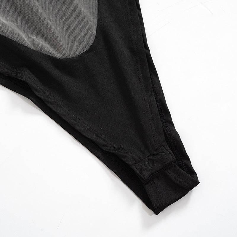 Sheer Sexy Bodysuit Lingerie Sleeveless One-Pieces - Empire P.E