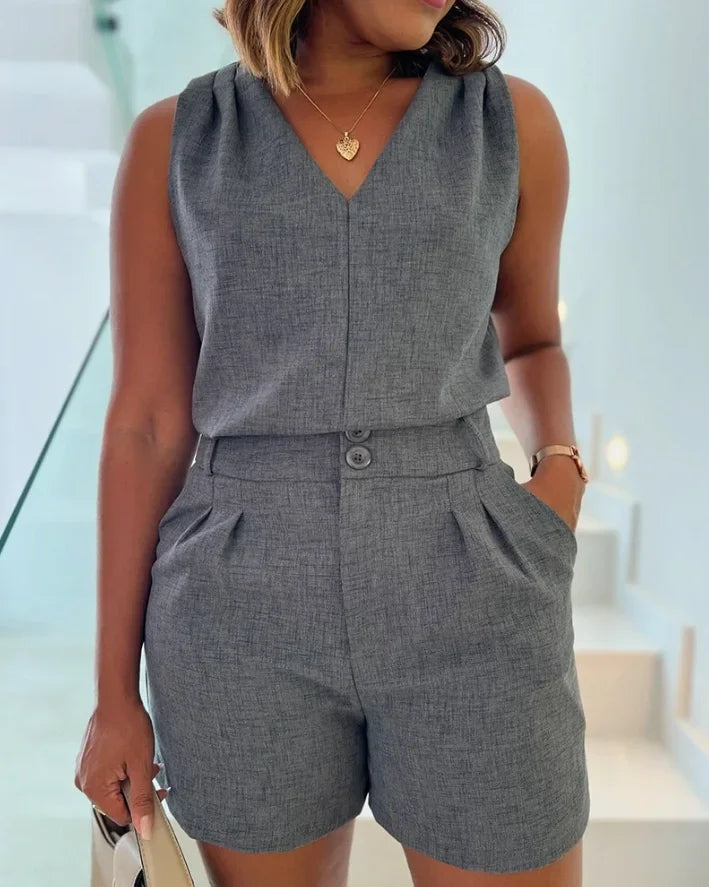 Casual Sexy Elegant 2 Pieces Outfit Set - Empire P.E
