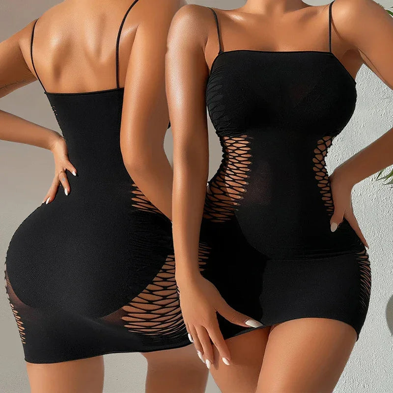Sexy Sleeveless Mini Dress Women Spaghetti Strap - Empire P.E