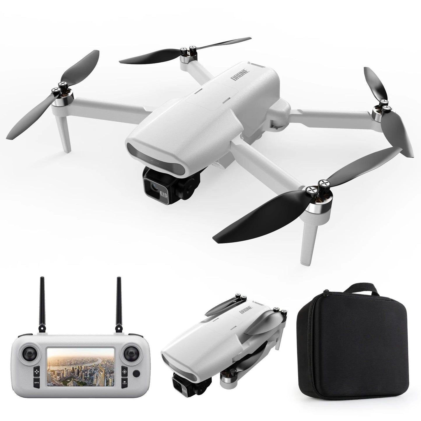 CK17 Max 1500M LCD SC GPS Drone 8K Dual Camera 6G Wifi FPV 3-Axis Gimbal Professional Obstacle Avoidance Quadcopter RC Dron Toy - Empire P.E