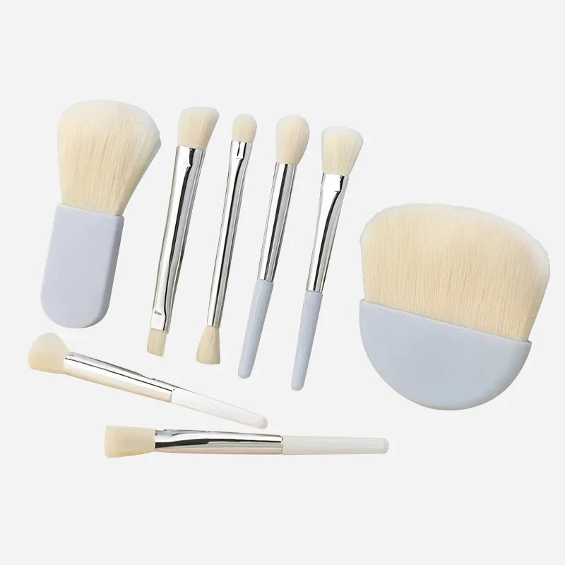 6Pcs Mini Makeup Brushes Set With Box Portable