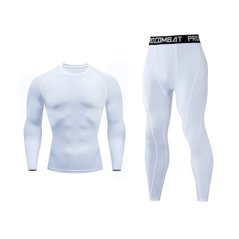 Men's Running Set Gym Jogging Thermo Track suit - Empire P.E