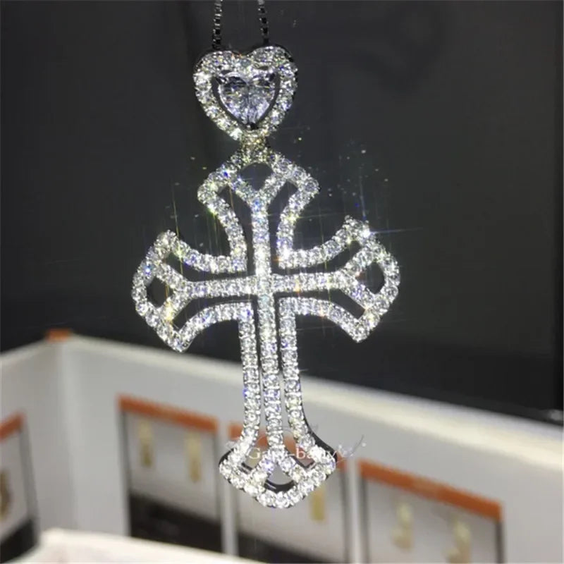 Long Cross Pendant