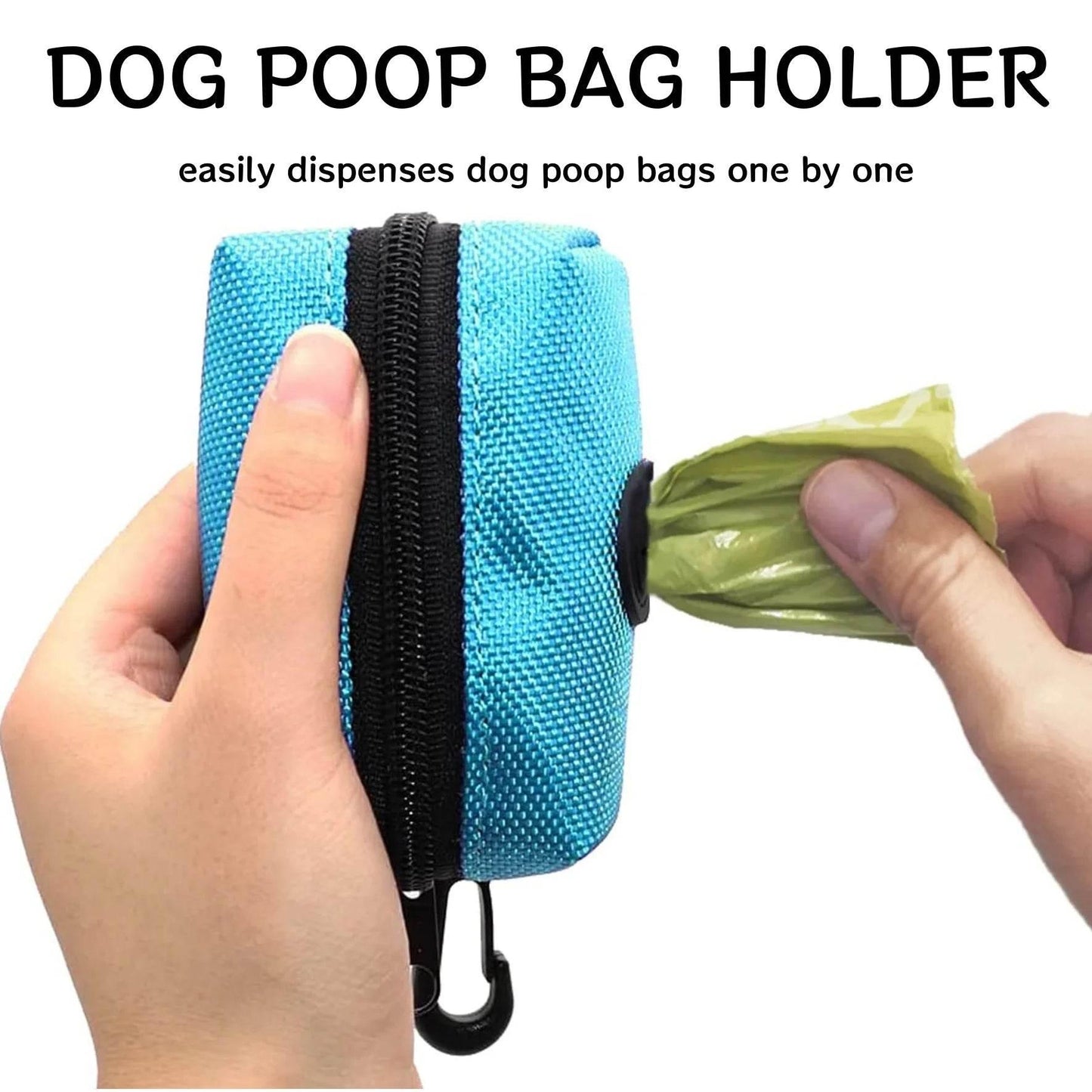 Pet Poop Bag Dispense Portable Adjustable Multifunctional Outdoor Cat and Dog Feces Bag Holder Dispenser Pet Cleaning Tools - Empire P.E