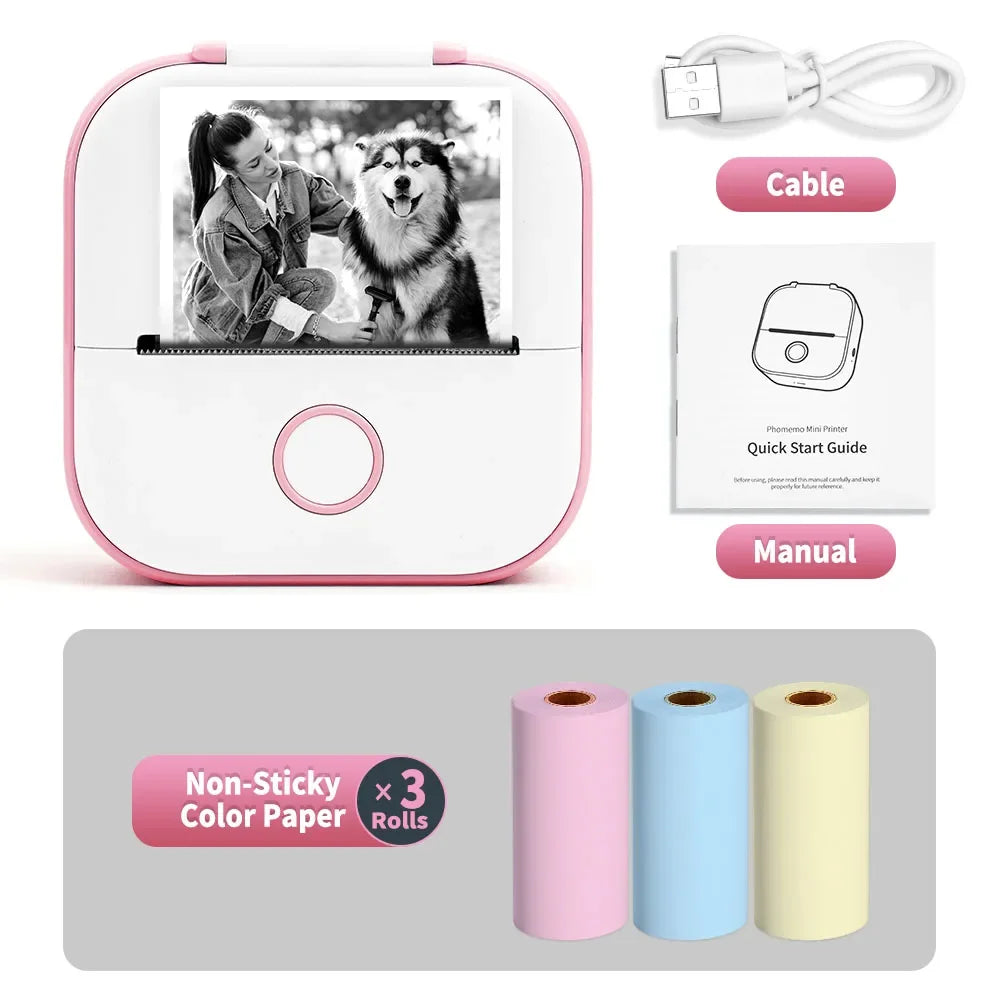 Portable Mini Thermal Printer, - Empire P.E