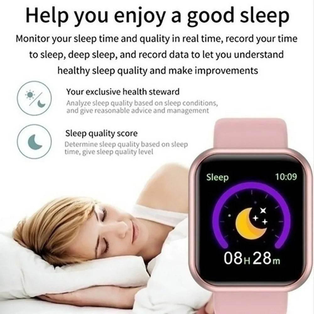 Smart Watch For Women & Men Wristwatch Bluetooth Connected - Empire P.E