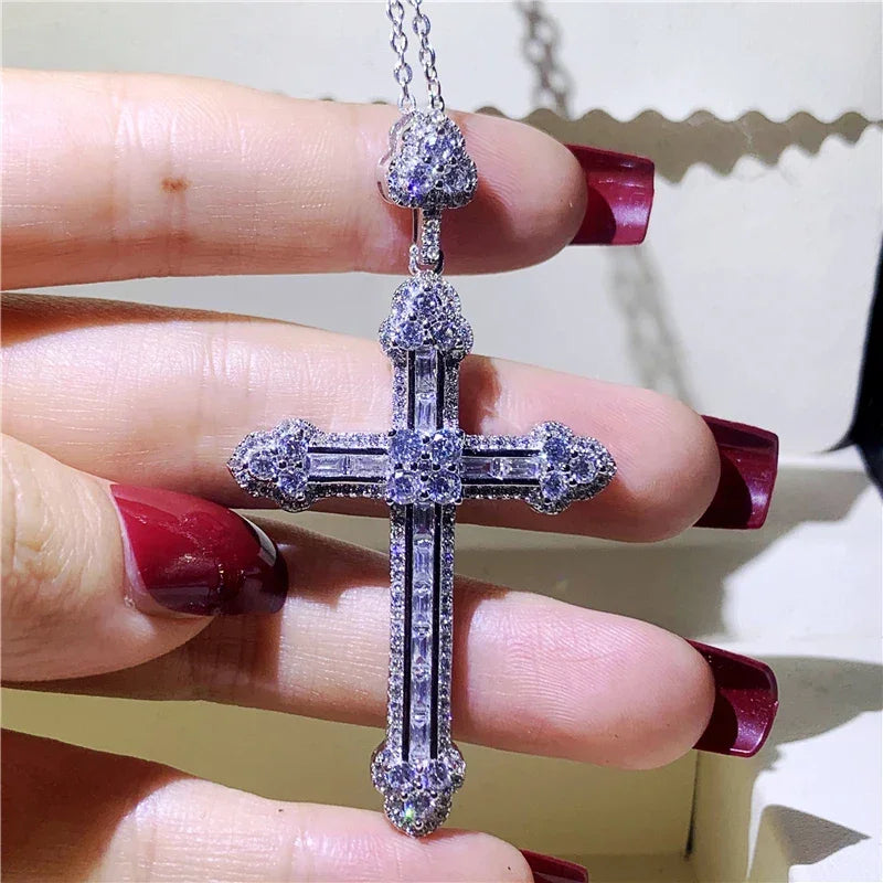 Long Cross Pendant