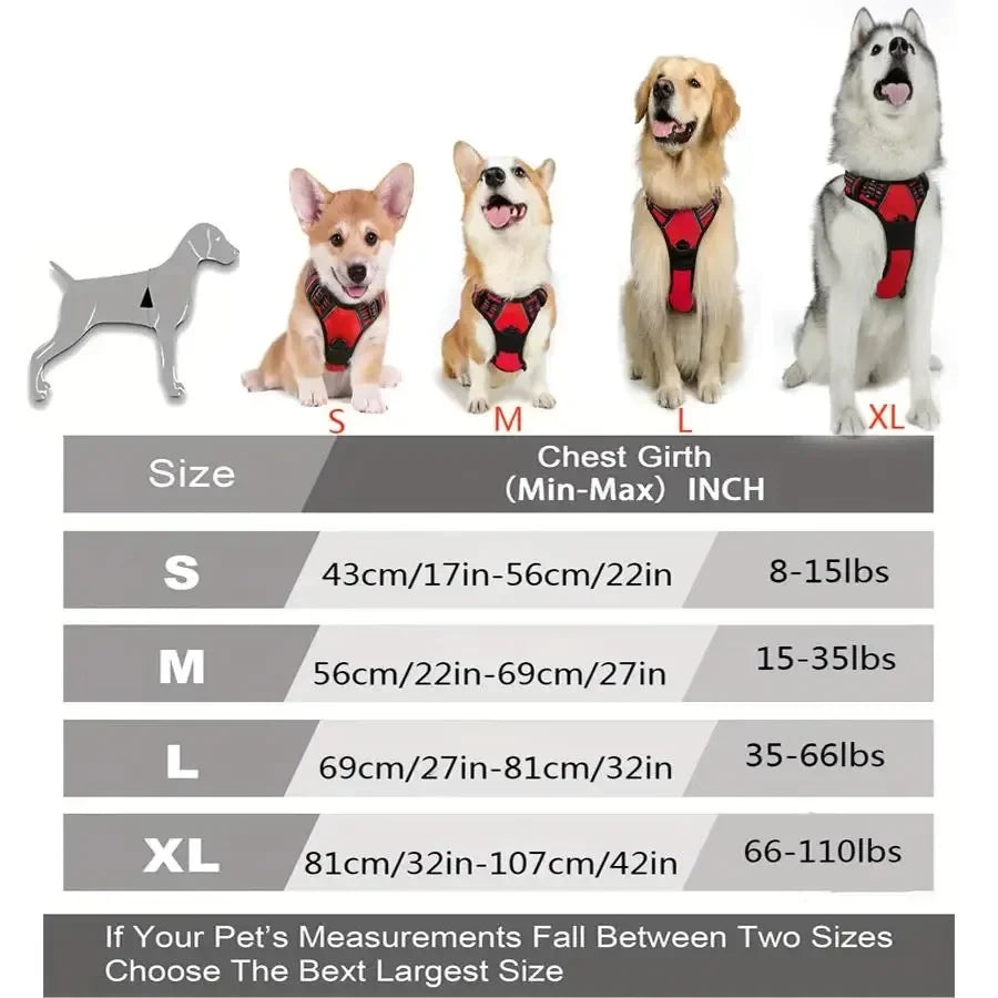Dog Collars Harness Big Vests - Empire P.E