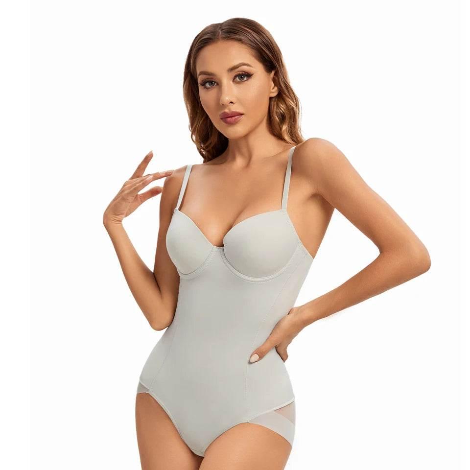 Bodysuit Body Shaper Strappy Bralette Bras - Empire P.E