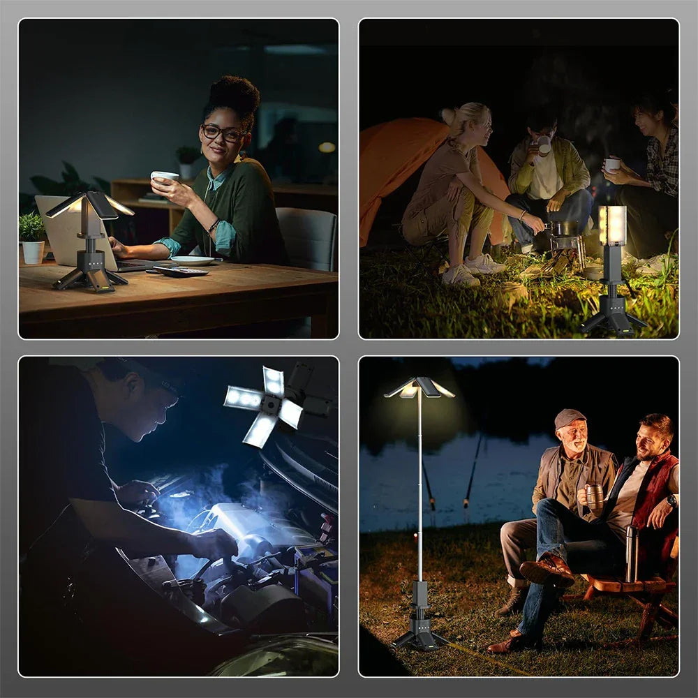 14000mAh Rechargeable Outdoor Hiking Fishing Tent Lamp - Empire P.E