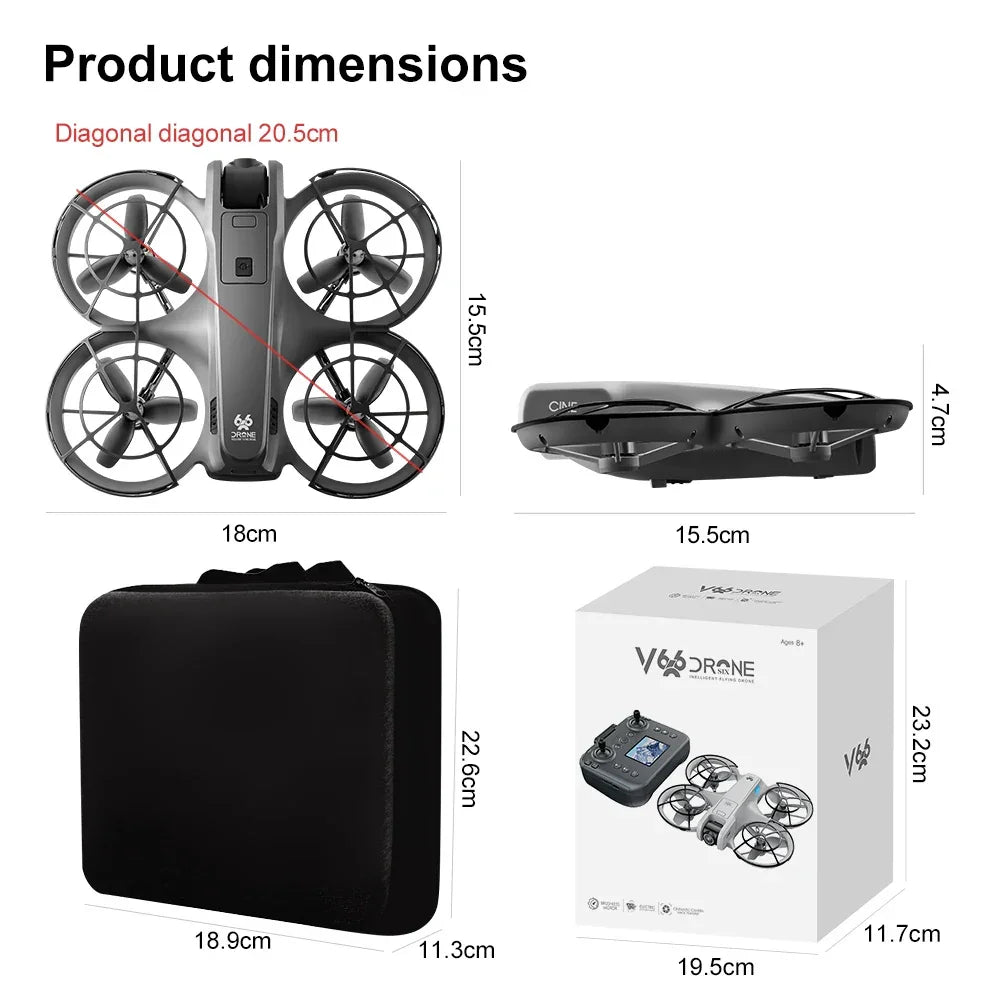 Xiaomi V666 Mini Drone 4K Professional Aerial 8k Dual Camera - Empire P.E