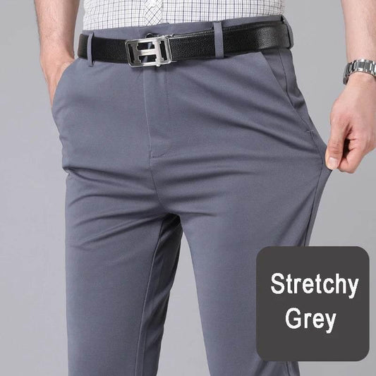 Male Smart Casual Pants Stretchy - Empire P.E