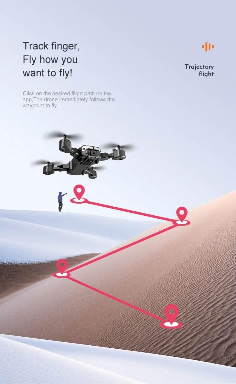 Outdoor G6 Drone 5G Professional 8K HD Aerial Photography Omnidirectional Obstacle Avoidance Quadrotor Distance 10000M - Empire P.E