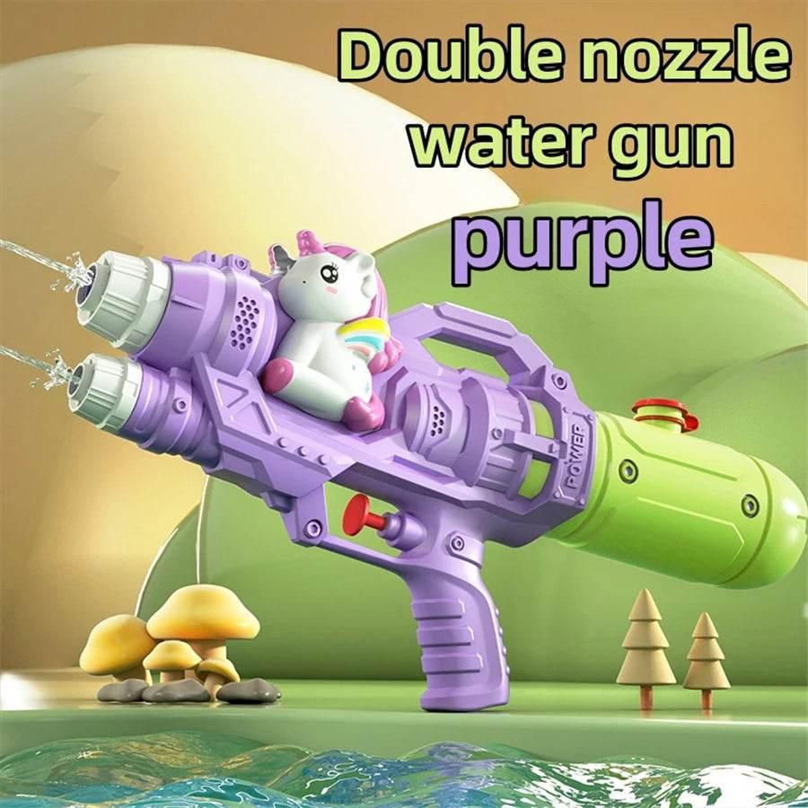 Dinosaurs, ducks, sharks, twin sprinklers, water gun toys, water fights, family gatherings, party games, water pools, beach toys - Empire P.E