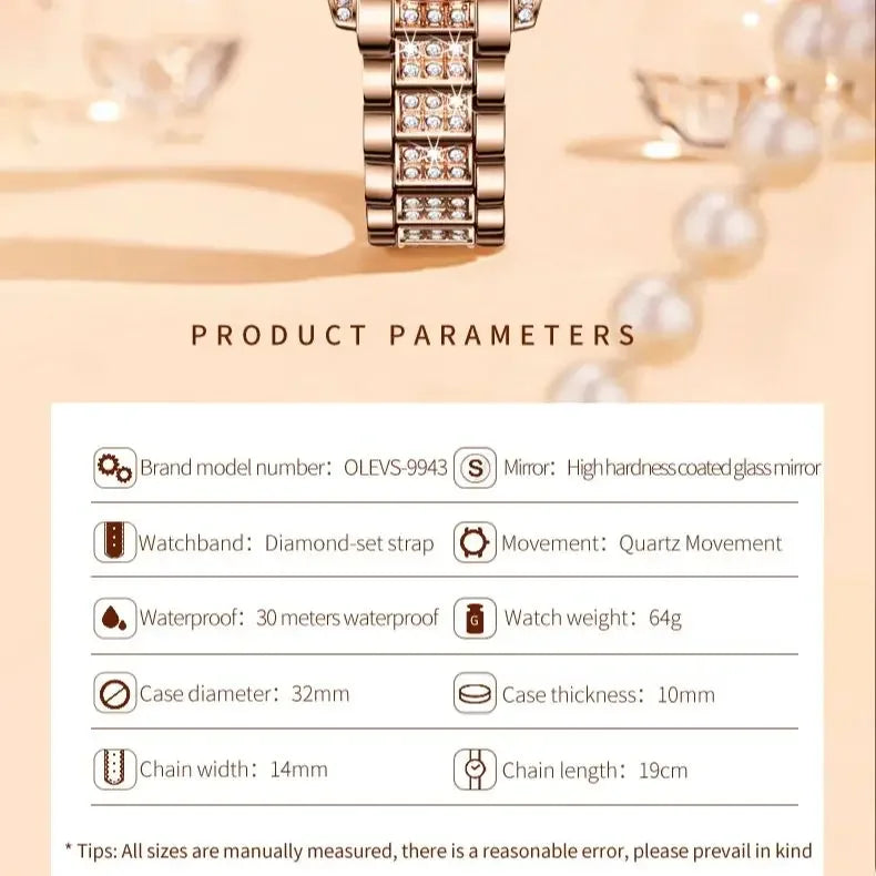 Diamond Watch for Women - Empire P.E