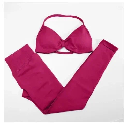 Yoga Two-piece Set 2025 Women's Gym Yoga Fitness Set - Empire P.E