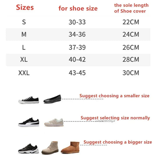 Waterproof Silicone Shoe Cover Rain Boots - Empire P.E