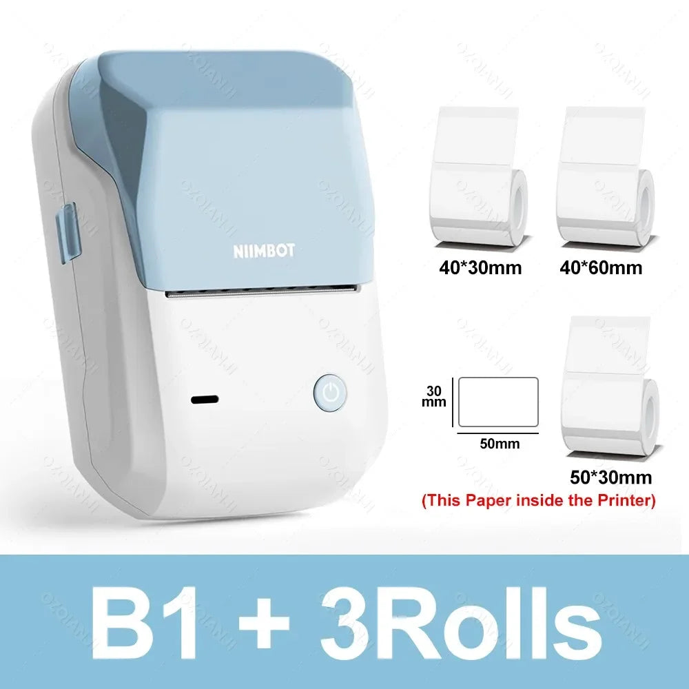 Portable Thermal Printer With Tapes 2 Inch Adhesive - Empire P.E