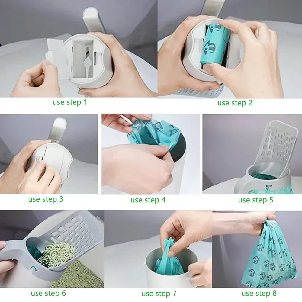 Cat Litter Shovel Self Cleaning - Empire P.E