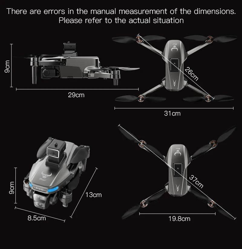 New SG901 MAX GPS Drone Professional 8K Camera Aerial FPV Brush Avoiding Obstacle with Large Screen Remote Control Folding Dron - Empire P.E