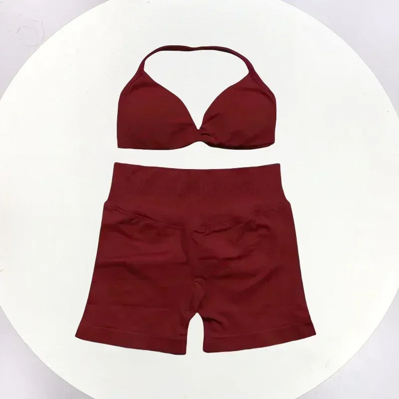 2 Pcs Yoga Set Women Seamless High Quality - Empire P.E