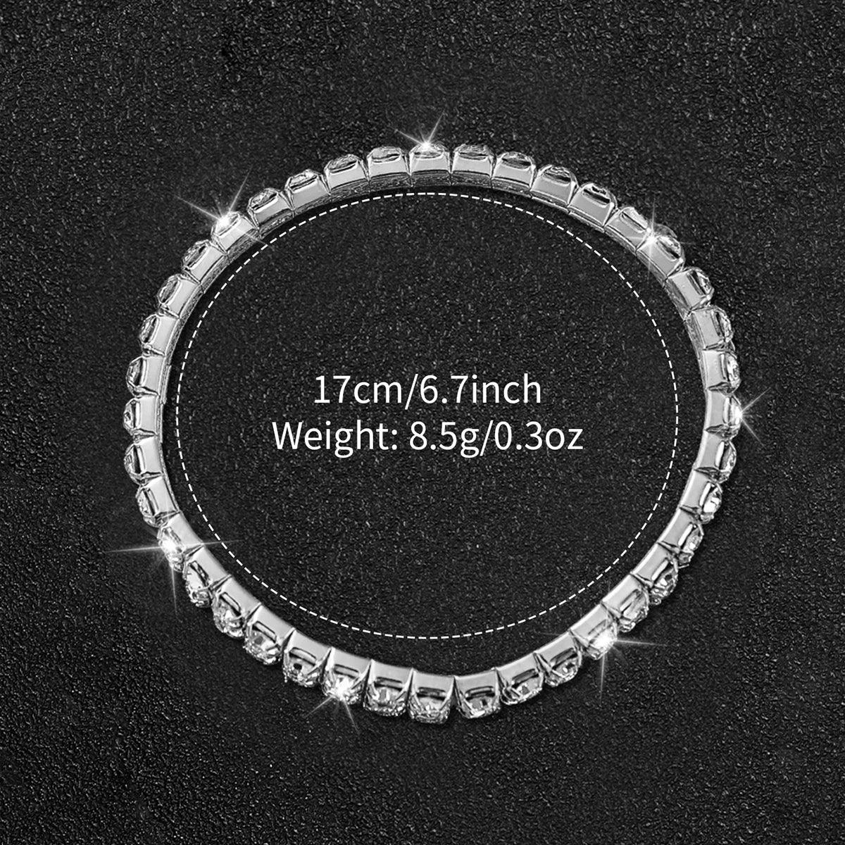 6PCS/Set Women's Quartz Watches Diamond Bracelets Set - Empire P.E