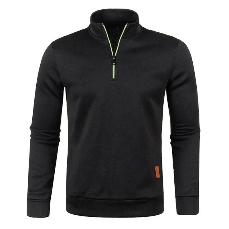 Autumn Men's Half Zipper Sweatshirts
