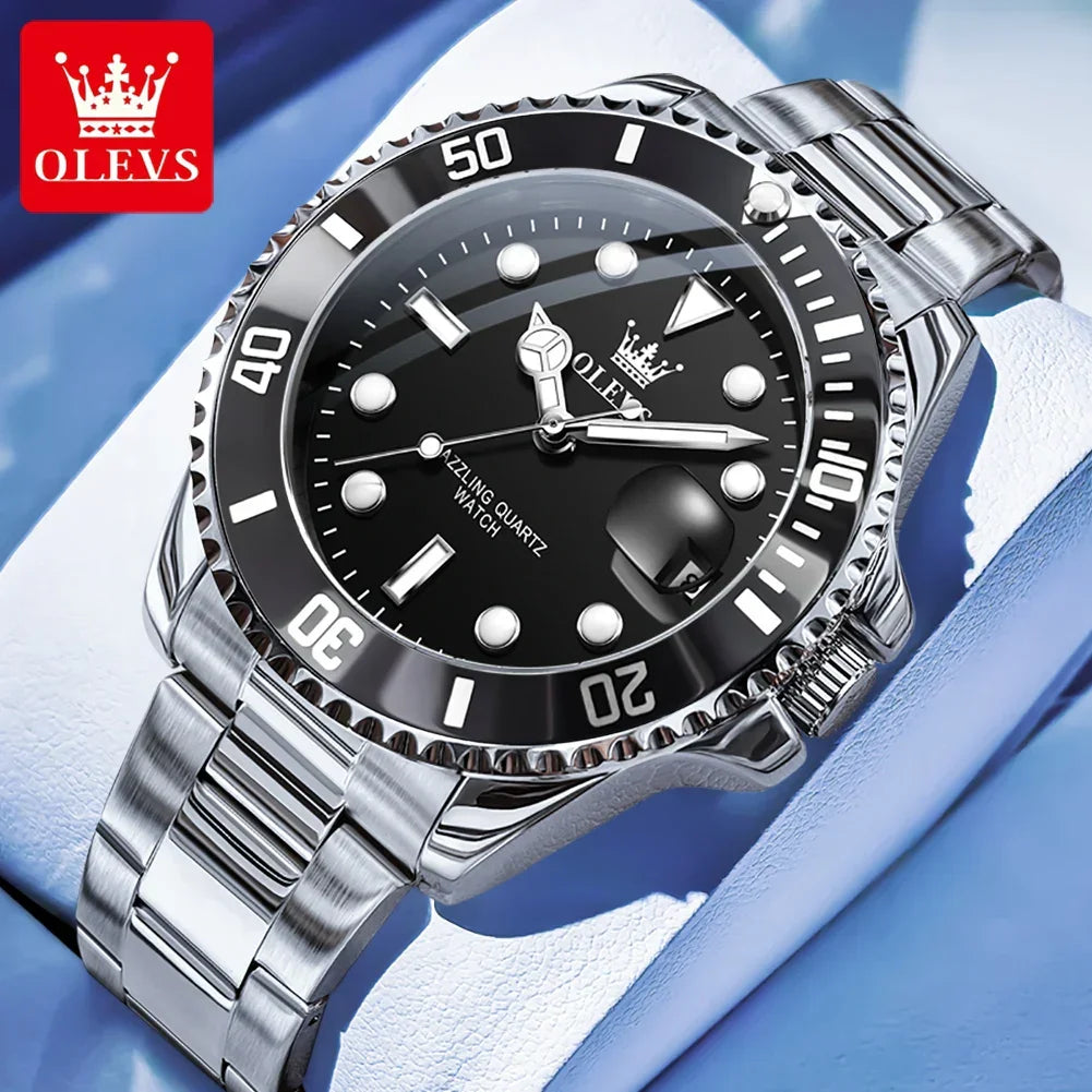 Men Fashion Trend Diving Quartz Watch - Empire P.E