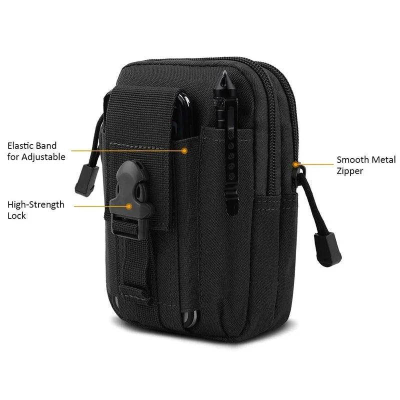 Mobile Phone Case Pouch, Waist Bag Waterproof Nylon - Empire P.E