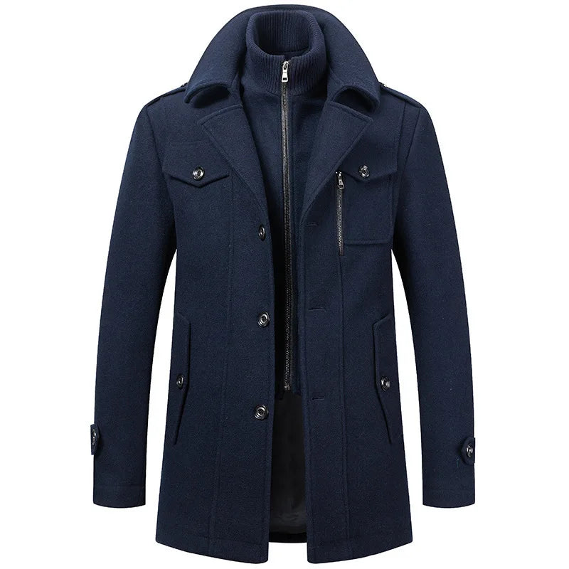 2024 Men's Woolen Coat