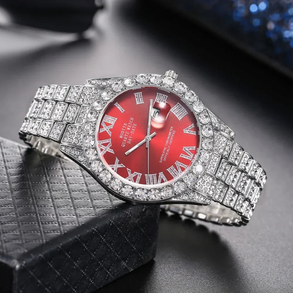 Hot Sale Diamond Bling Watch Men - Empire P.E