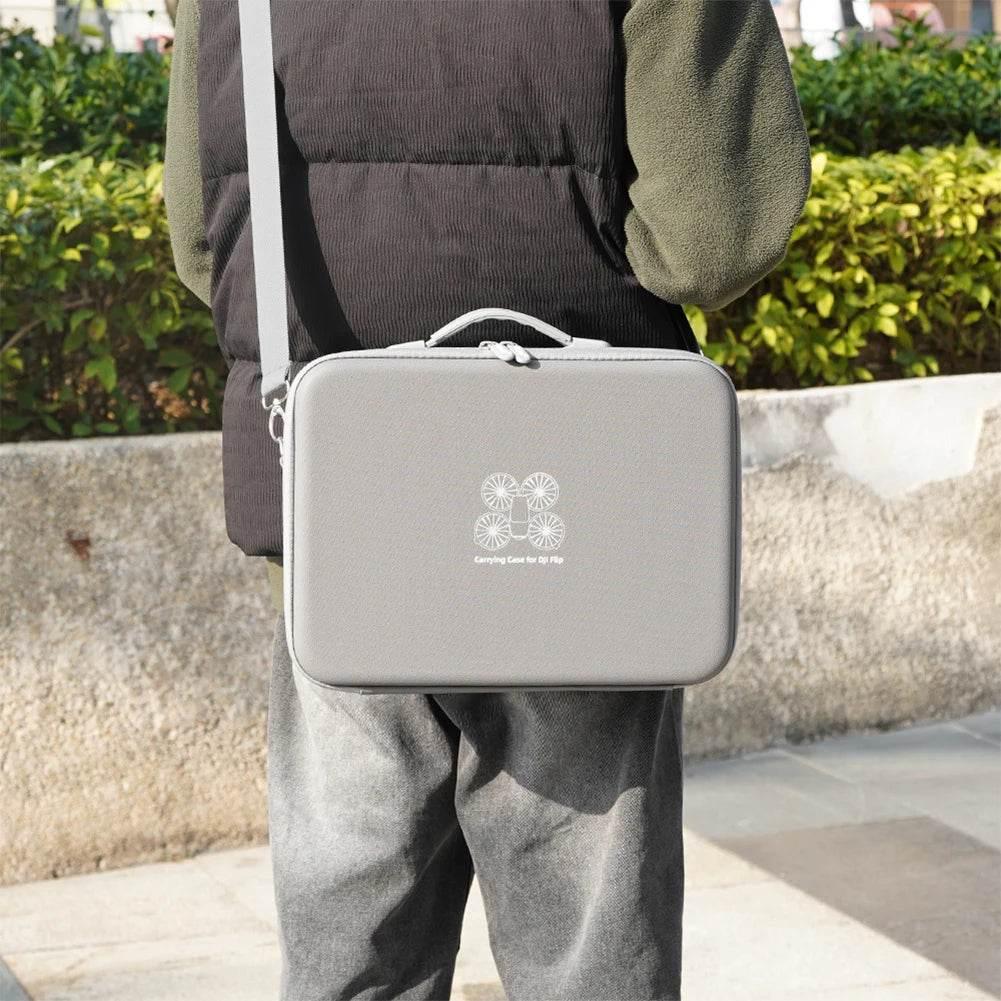 Portable Carrying Case Shockproof Travel Storage Bag Drop-resistant Shoulder Bag Handbag for DJI Flip Drone Accessories - Empire P.E