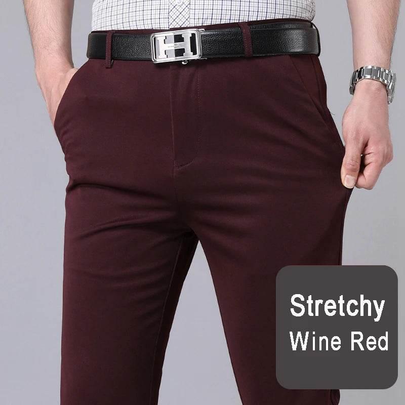 Male Smart Casual Pants Stretchy - Empire P.E