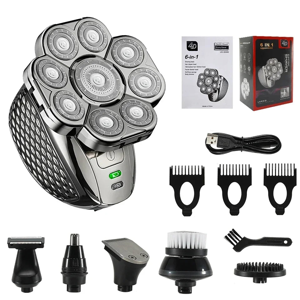 6 in1 Grooming Kits Electric Shaver - Empire P.E